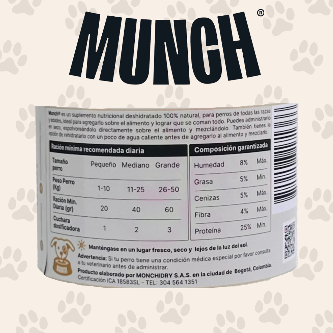 Suplemento Nutricional | Munch 200gr